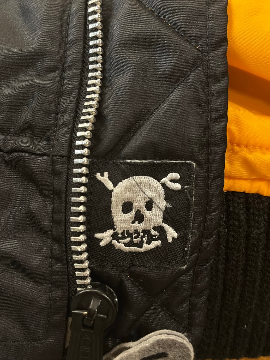 알파인더스트리 X 벤스 50주년 ma1 자켓 블랙 M #csz2480 상품이미지5