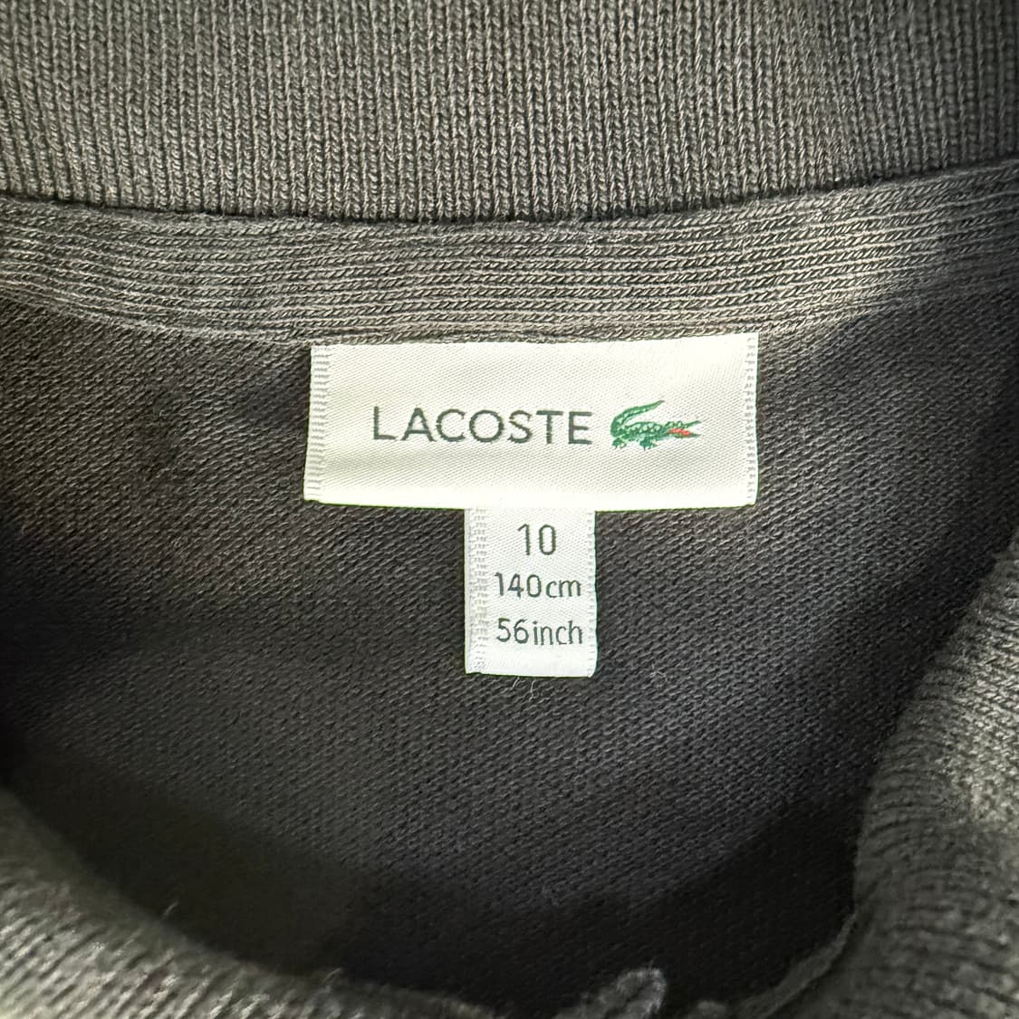 140 라코스테 키즈 긴팔 폴로 티셔츠 0122T1 상품이미지3