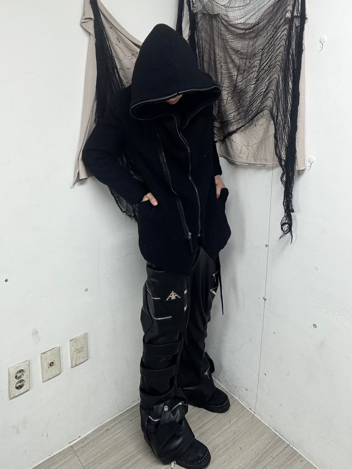 [RARE ITEM] Side Two-Zipper Over-Hoodie  상품이미지4