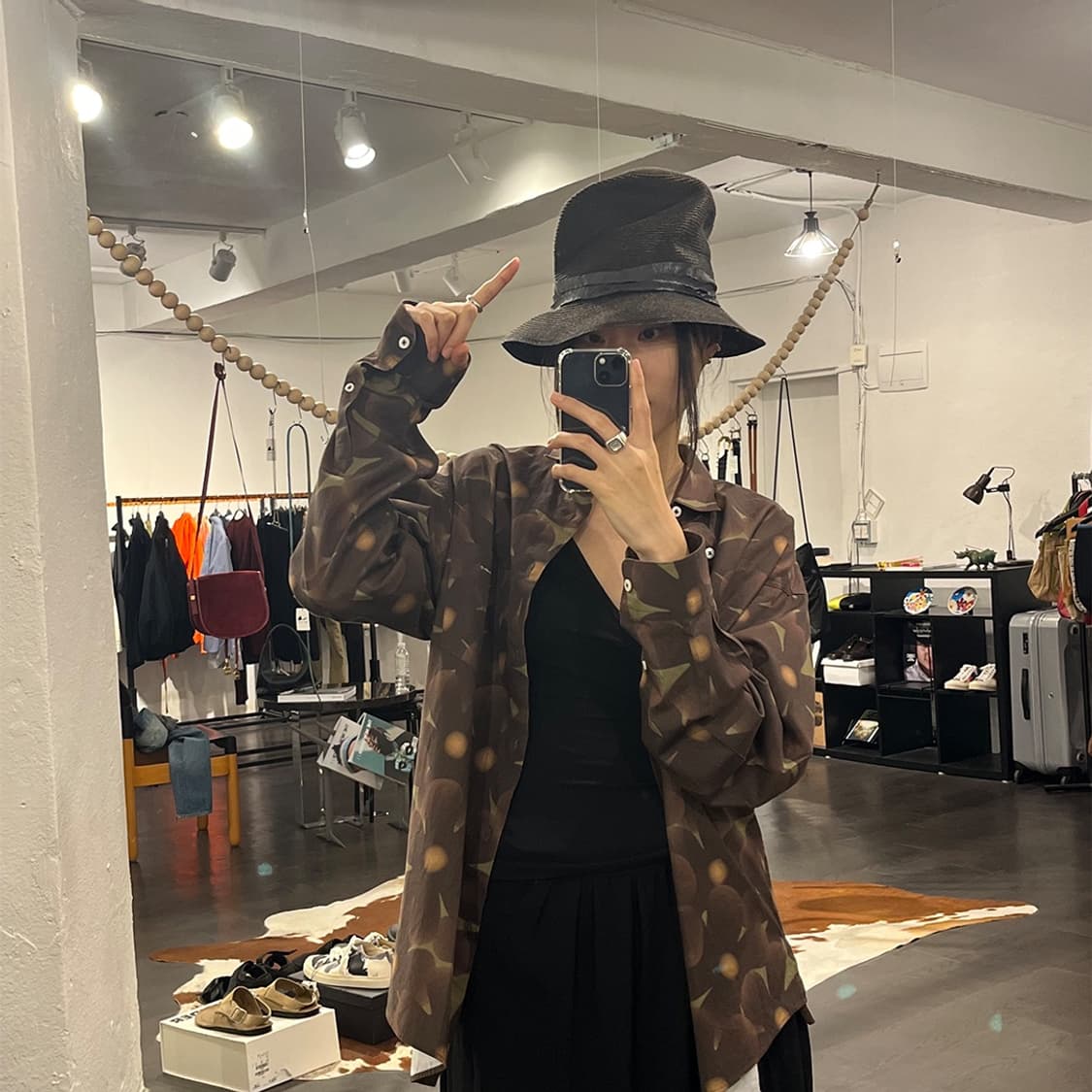 솔로이스트 레이스 페도라 햇 상품이미지3