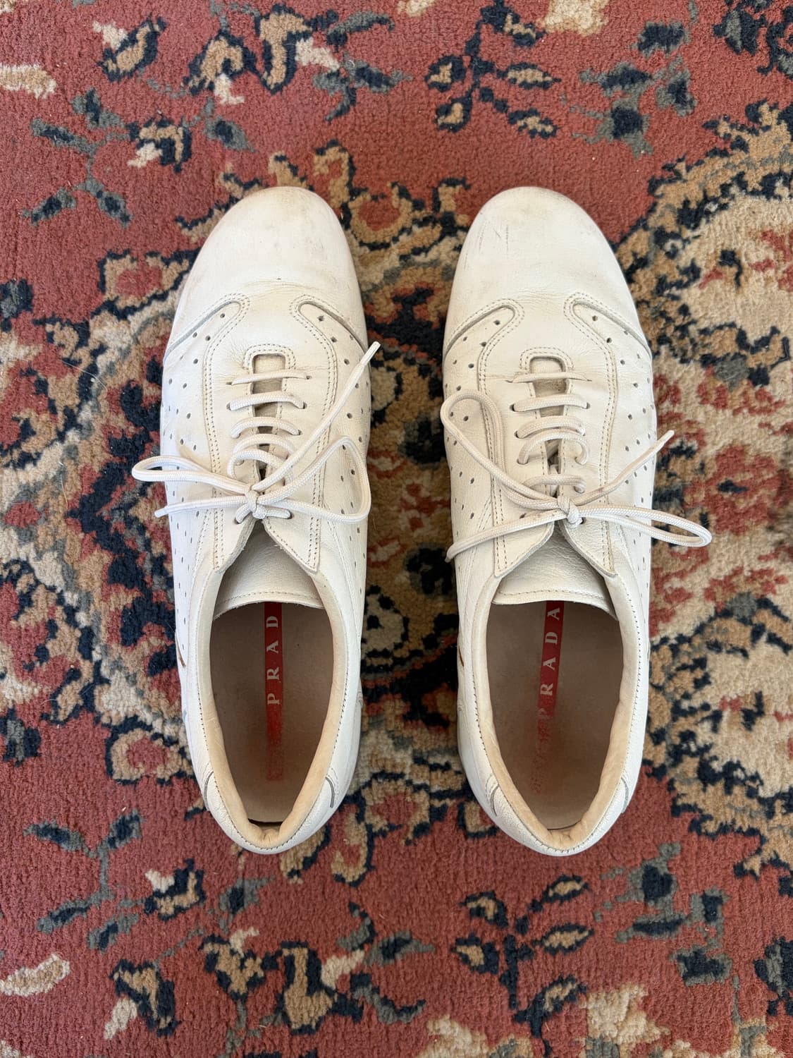 올드 프라다 레더 슈즈 상품이미지1