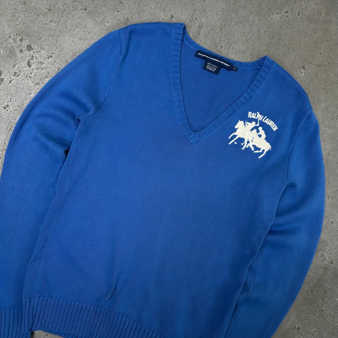 폴로 브이넥 니트[1438] 상품이미지4