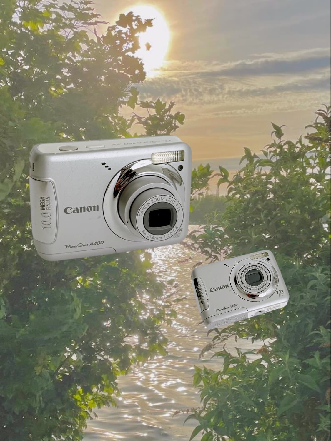 기욤뽀짝!) 캐논 파워샷 a480 Powershot 빈티지 디카 상품이미지1