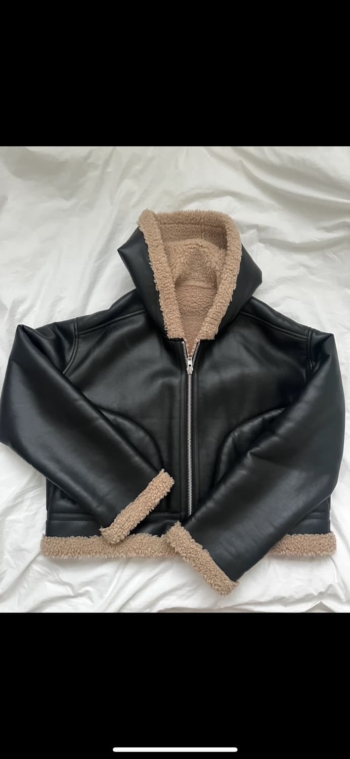 도프셉 후드 무스탕 상품이미지1