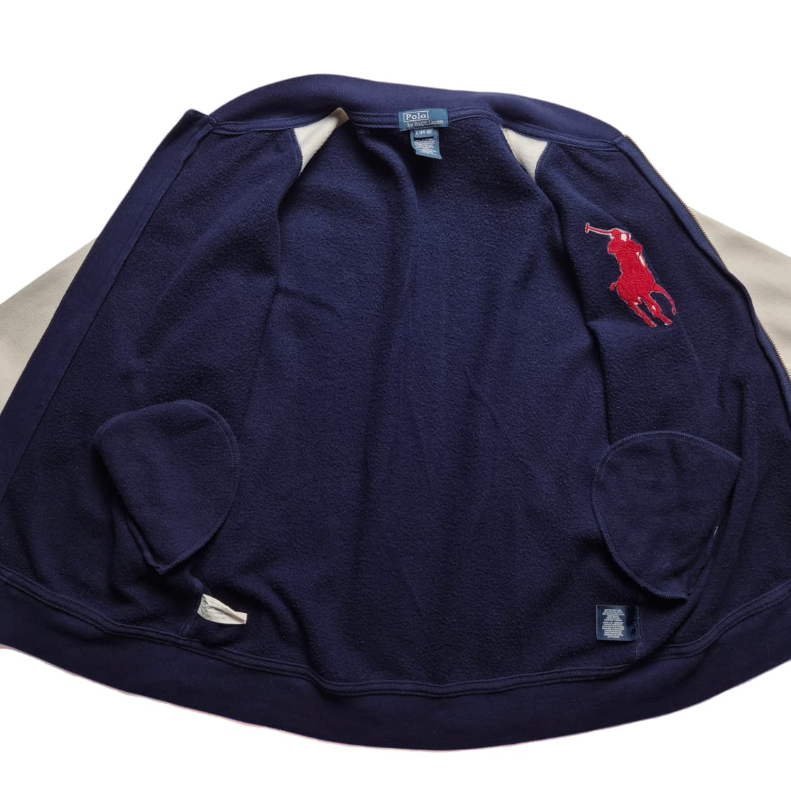 [L(14-16)] 폴로 랄프로렌 빅포니 바시티 집업자켓 상품이미지8