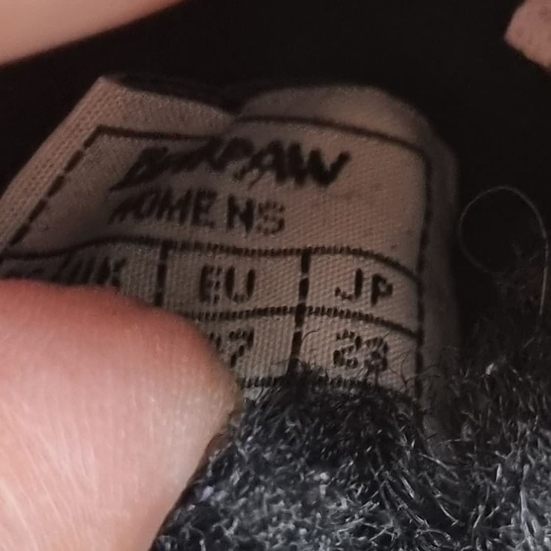 베어파우 양털 여성모카신 실사이즈240. 상품이미지6