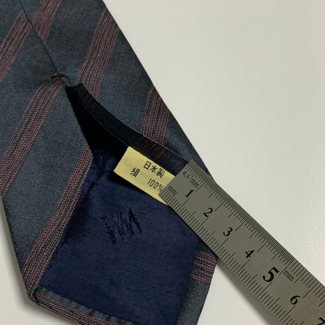 이세이미야케 명품 중고넥타이 클래식 100실크 7.5cm 상품이미지7