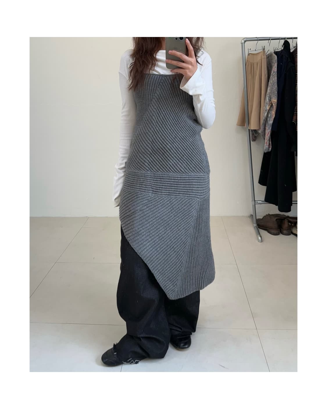 Anteprima 울 원피스 상품이미지3