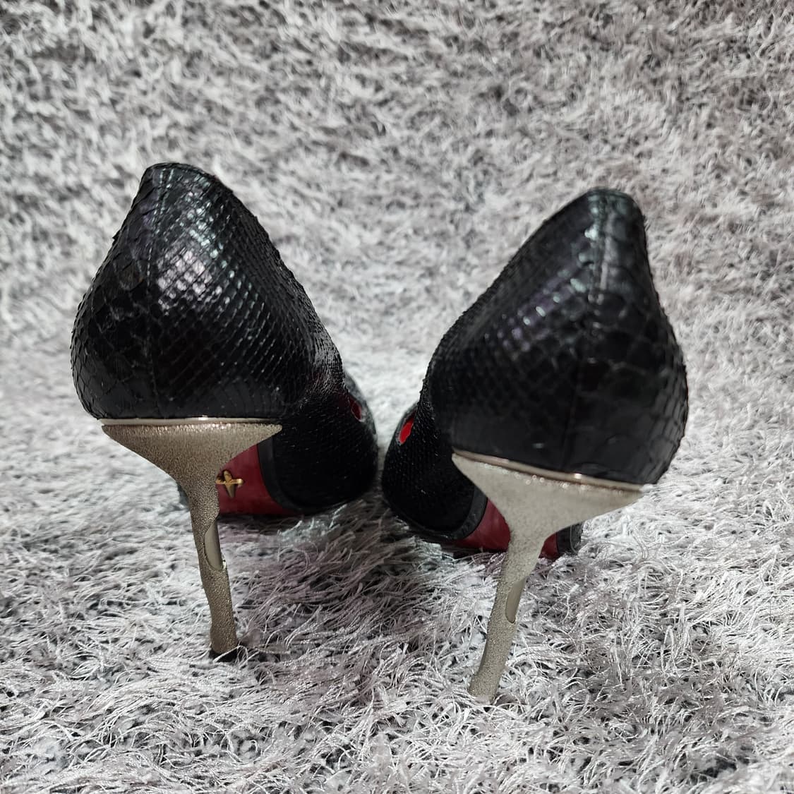 체사레 파치오티 파이톤 하이힐 36 상품이미지5