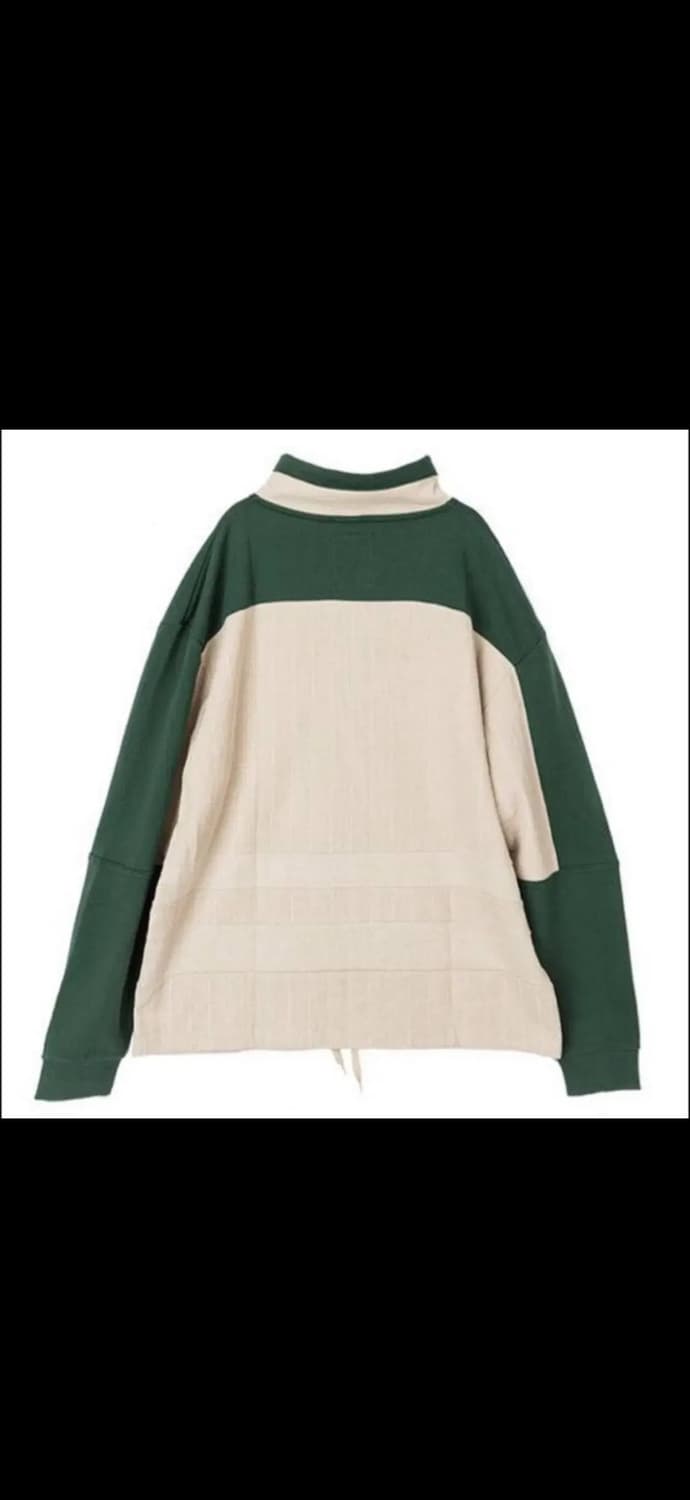 마틴로즈by나파 크루넥 반집업 스웻셔츠 라지L 상품이미지2