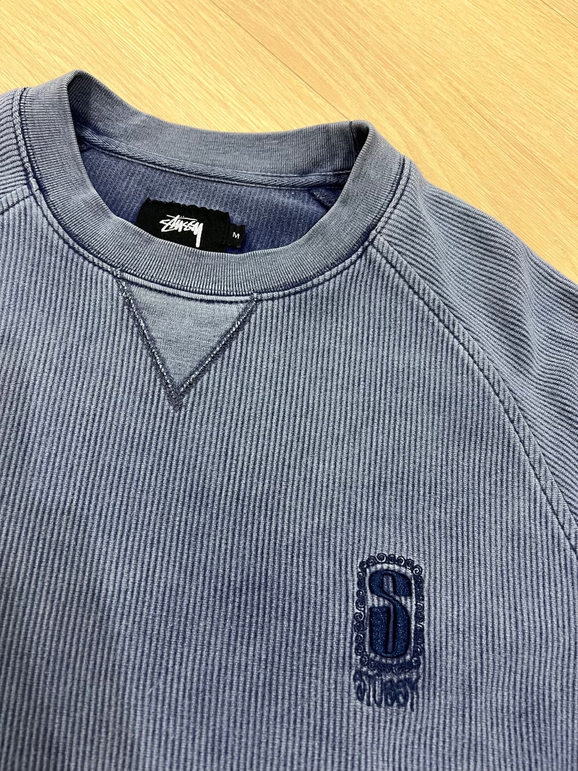 스투시 아카이브 s로고 크루넥 M 상품이미지2