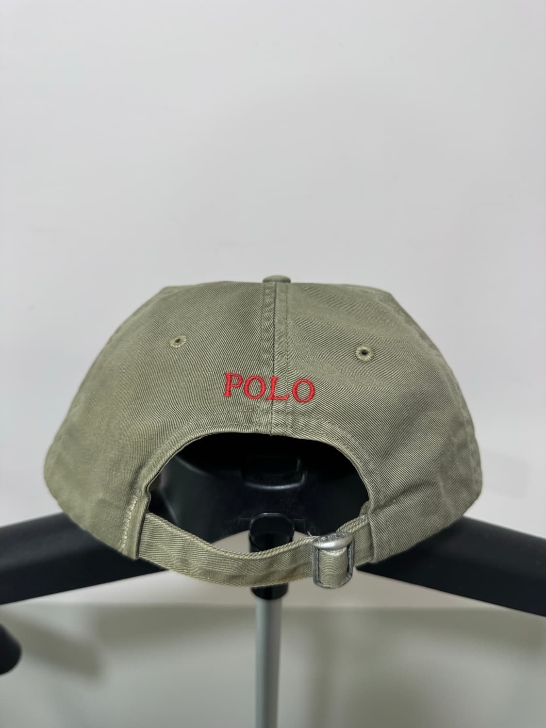 폴로 00‘s 피그먼트 카키 볼캡 상품이미지2