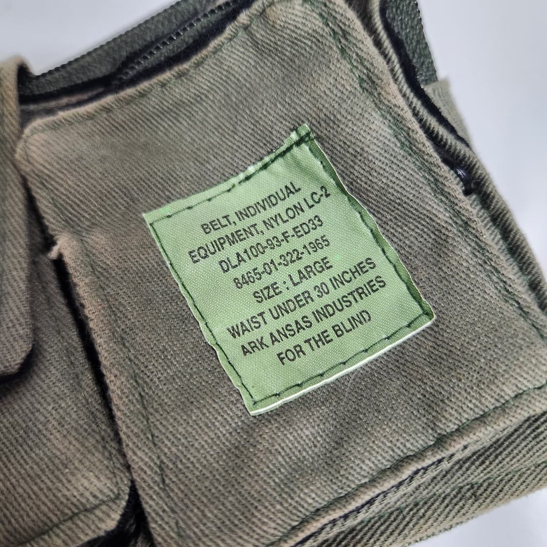 H534 US Army 미군 빈티지 웨이스트 백
 상품이미지4