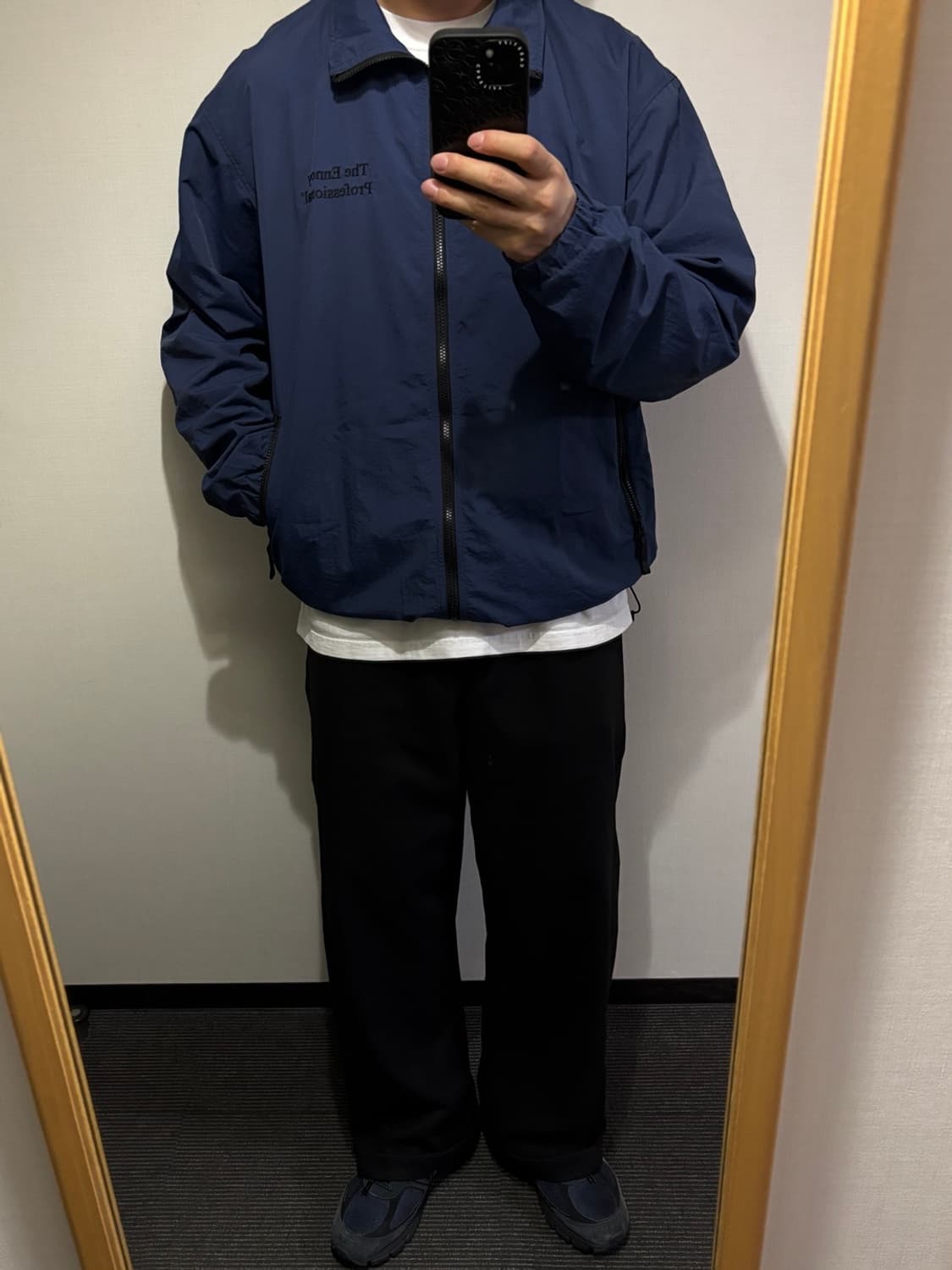 엔노이 ENNOY 2021 샤카샤카 나일론 자켓 블루 XXL 상품이미지10