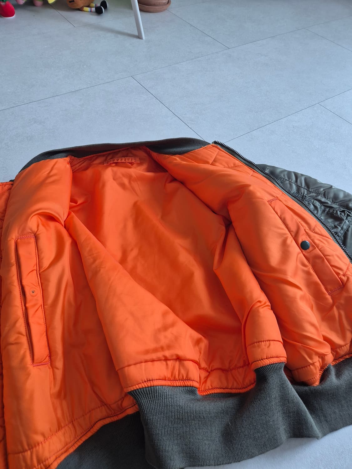 알파인더스트리 68년도Ma-1 정밀복각 Large 상품이미지8