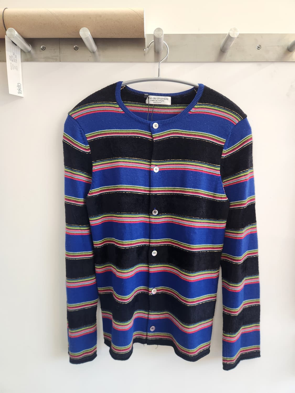 꼼데가르송 robe de chambre AD2000 멀티 컬러 가디건 상품이미지2