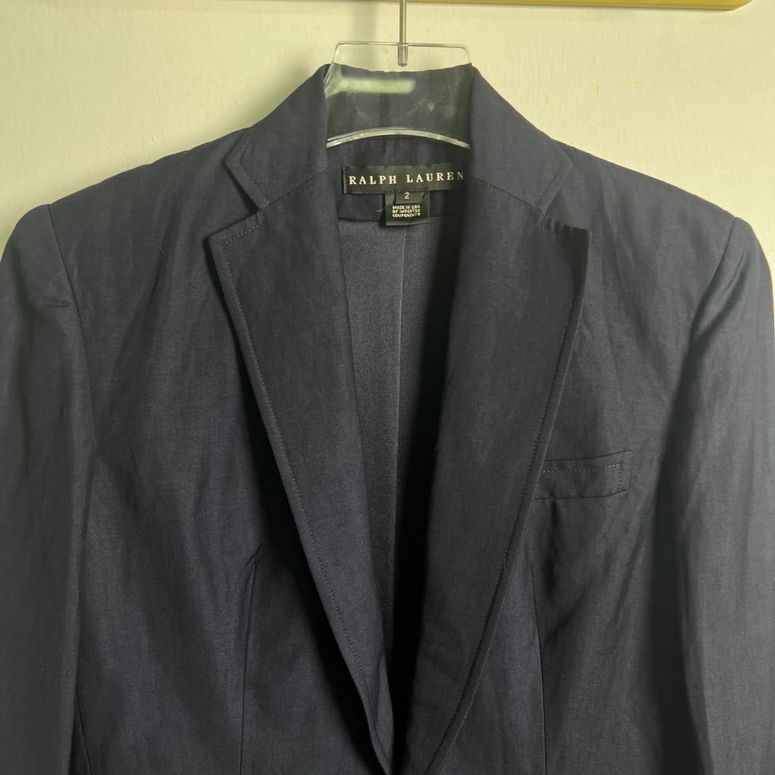 랄프로렌 네이비 테일러드 블레이저 자켓 상품이미지4