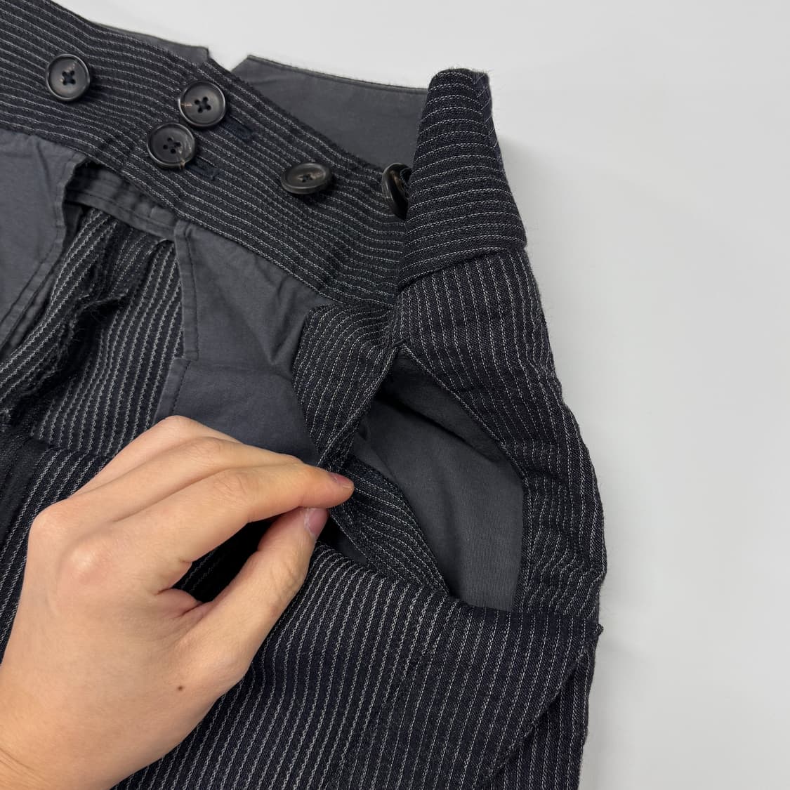 Margaret Howell wool stripe pants 상품이미지5