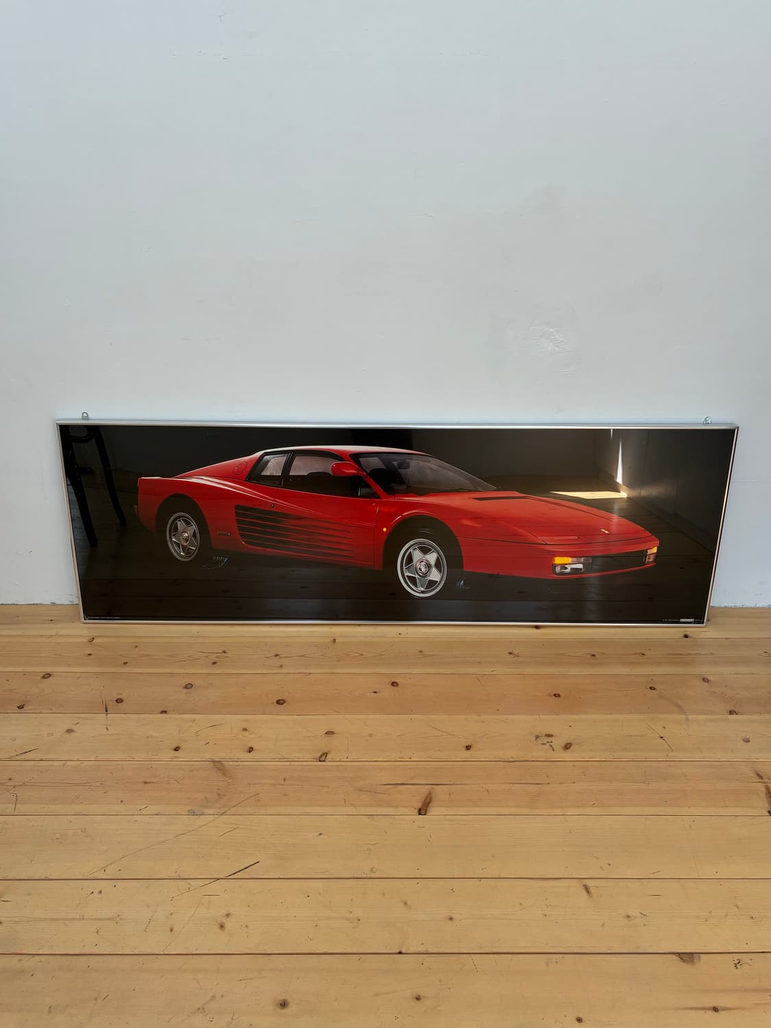 Vintage 1987 Ferrari Testarossa poster 상품이미지1