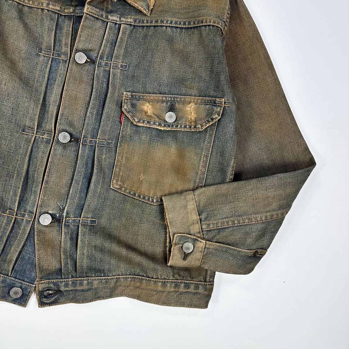리바이스 재팬 70506xx 빅E 1세대 데님 트러커자켓 40 상품이미지3