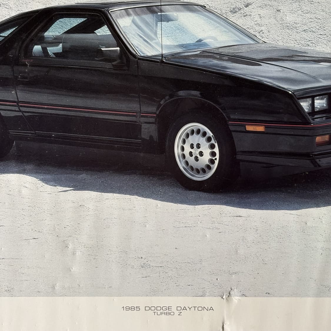 닷지 데이토나 빈티지 포스터 (액자포함) 상품이미지5