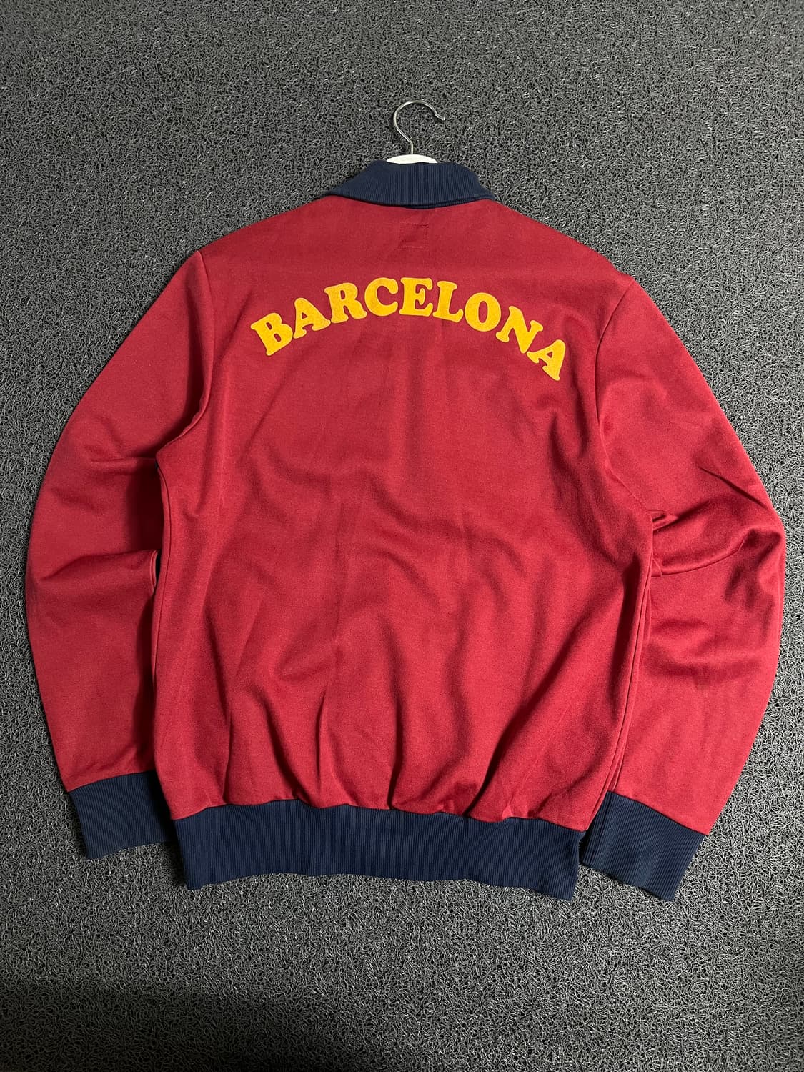 00s 아디다스 올드스쿨 바르셀로나 져지 버건디 M 상품이미지4