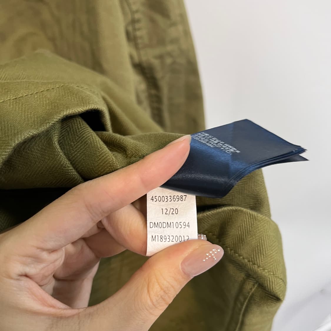 타미힐피거 2021 남성 코듀로이 자켓 L 상태최상 상품이미지4