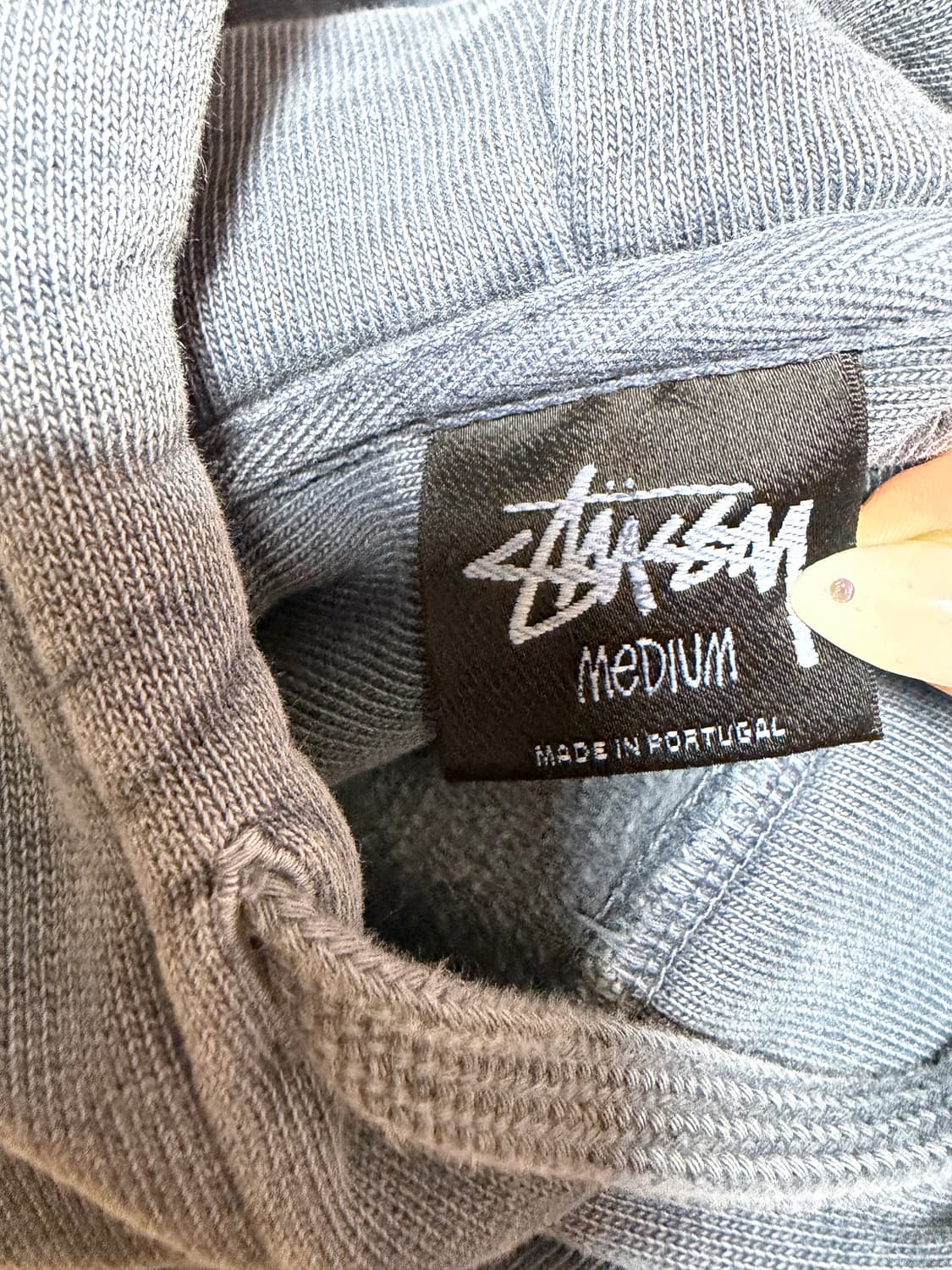 스투시 피그먼트 8볼 후드티 네이비 M 상품이미지2