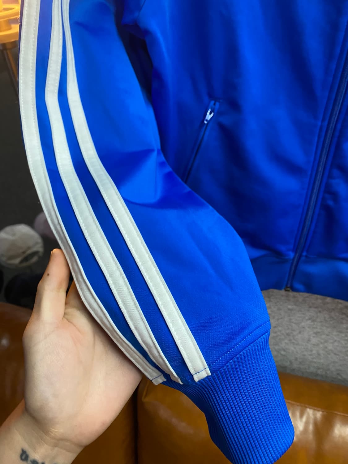 아디다스 파이어버드 블루 트랙탑 져지 B5134 상품이미지4