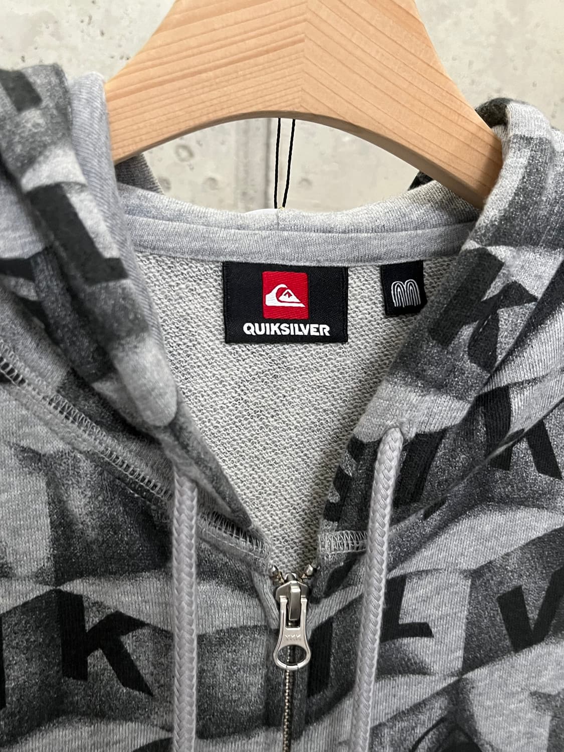 QUIK SILVER HOOD ZIP-UP (M) 상품이미지3
