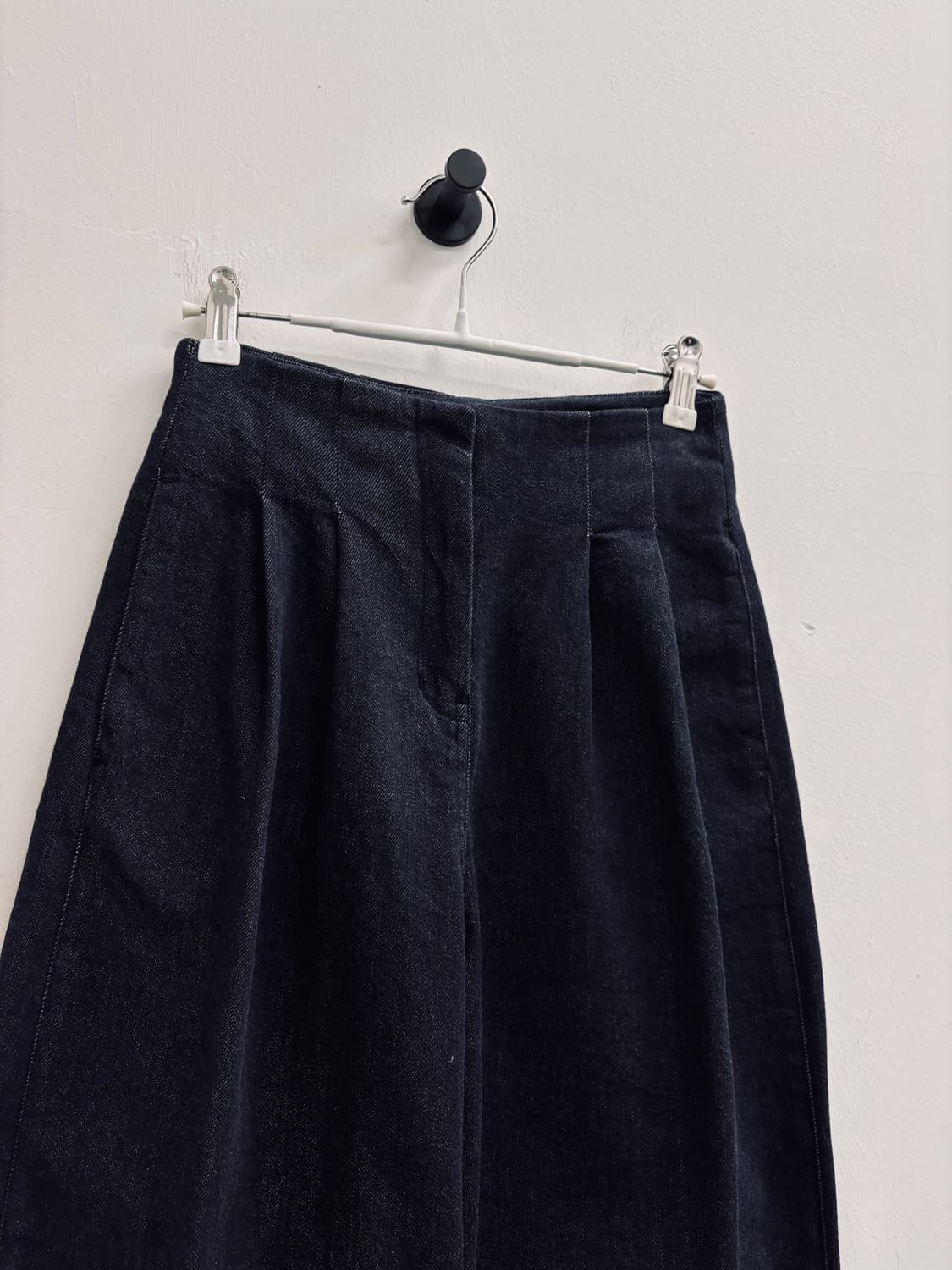 랑방 컬렉션(LANVIN COLLECTION) 와이드 턱 데님 팬츠 상품이미지2