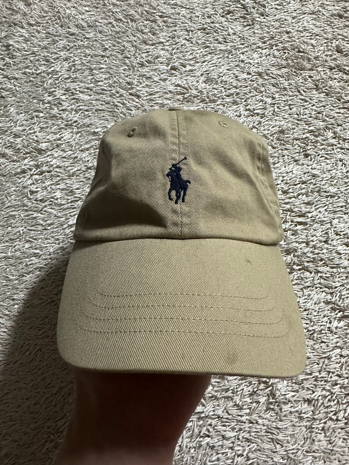 폴로 랄프로렌 POLO 신형 볼캡 모자 베이지 FREE 상품이미지2