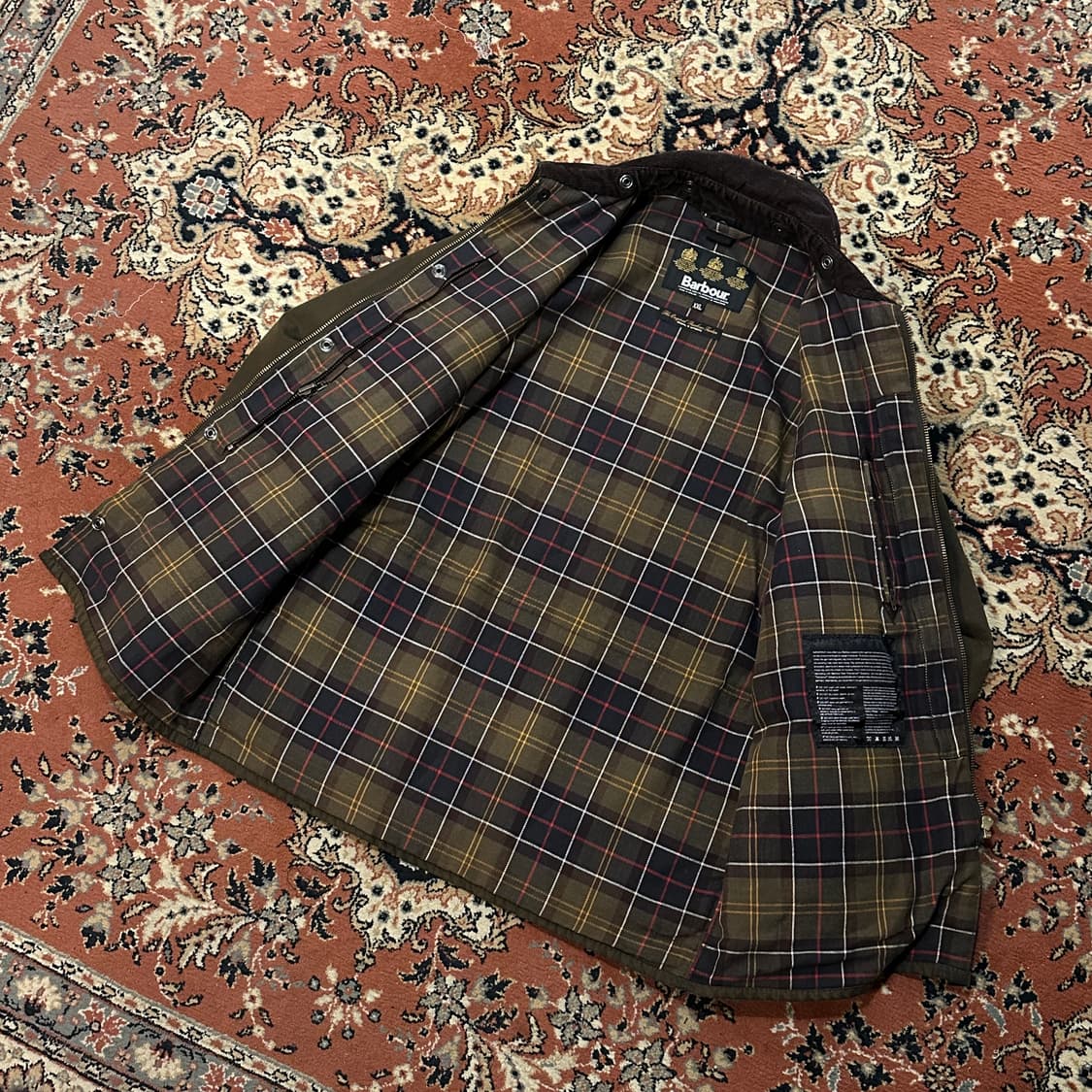 BARBOUR 바버 뷰포트 왁스 자켓 (S-M) 올리브 상품이미지7