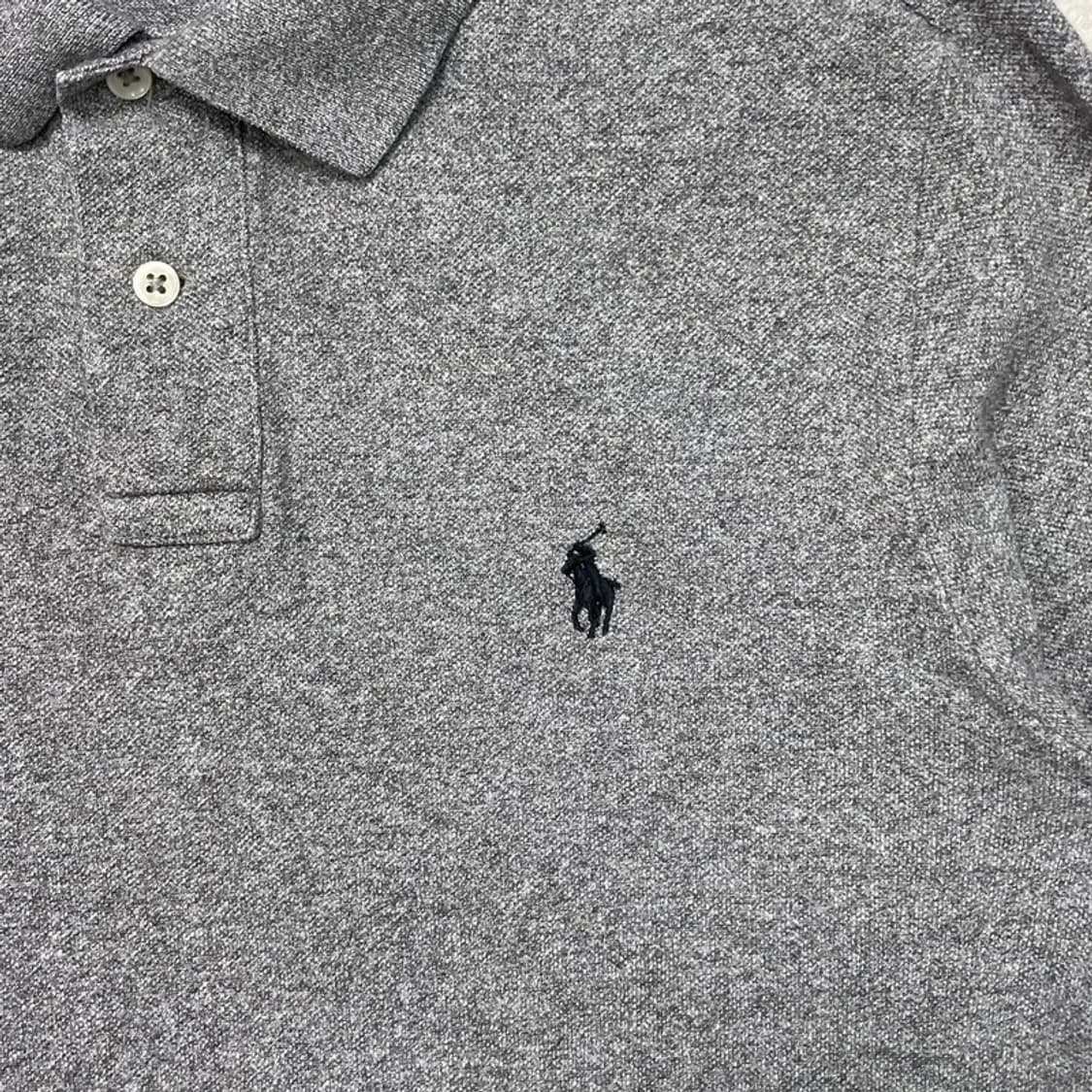 POLO BY RALPH LAUREN 폴로 긴팔 카라티 그레이 SP 상품이미지2