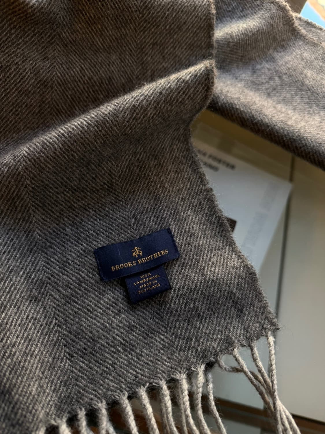 브룩스 브라더스 램스울 머플러 상품이미지3