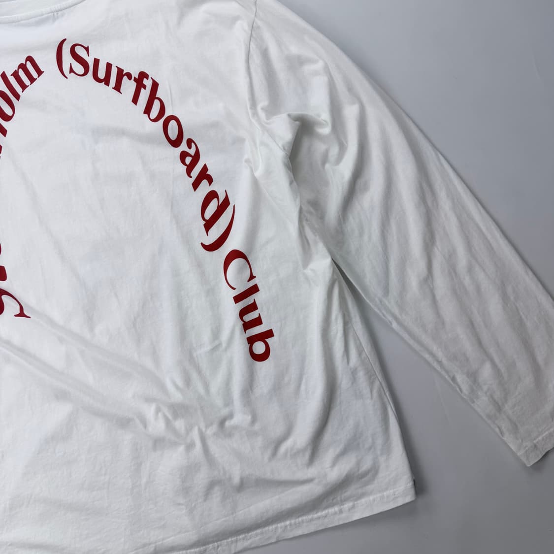 스톡홀름서프보드클럽 백 프린팅 롱 슬리브 상품이미지10