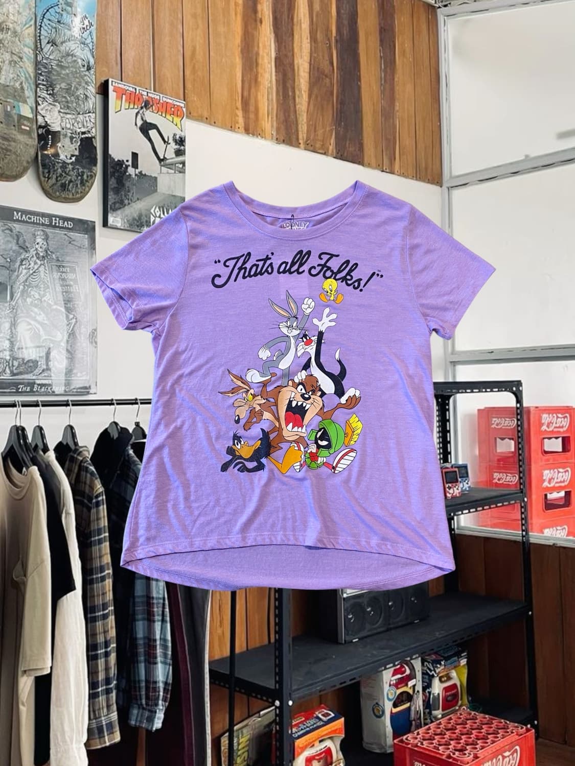 빈티지 디즈니 반팔 티셔츠 (Woman L) AA1279 상품이미지1