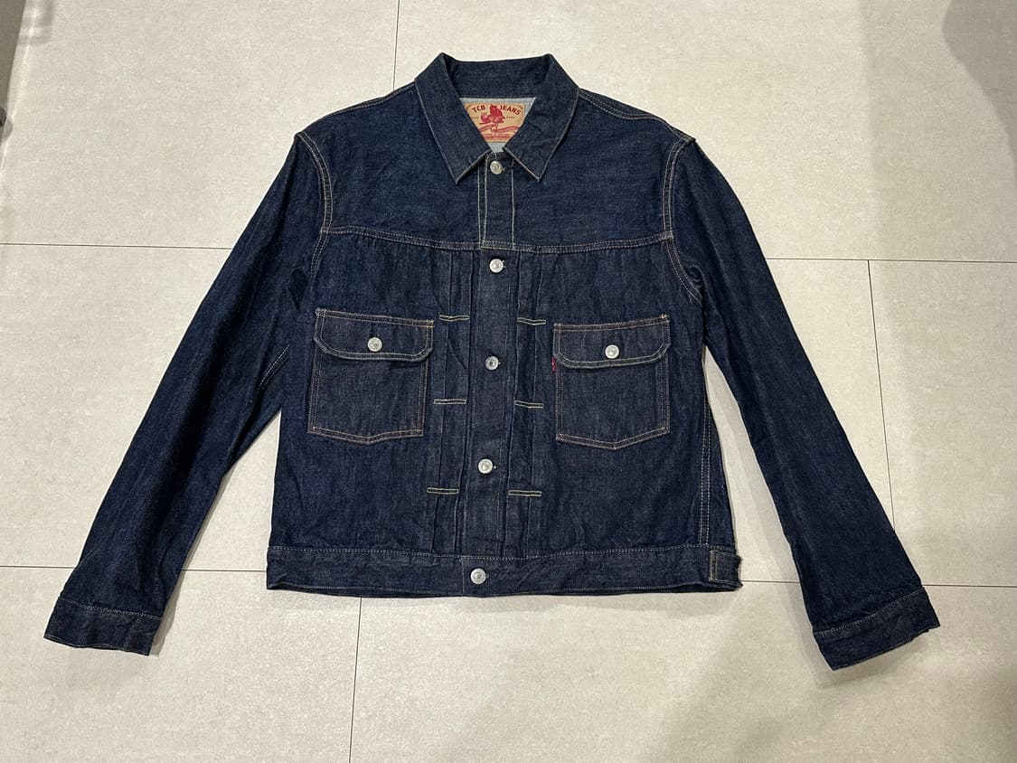 [48] Tcb Jeans 50‘s 원워시 2세대 데님자켓 상품이미지1