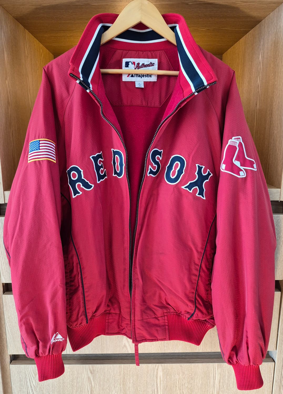 90s Majestic "Red Sox" Authentic Jacket
 상품이미지2