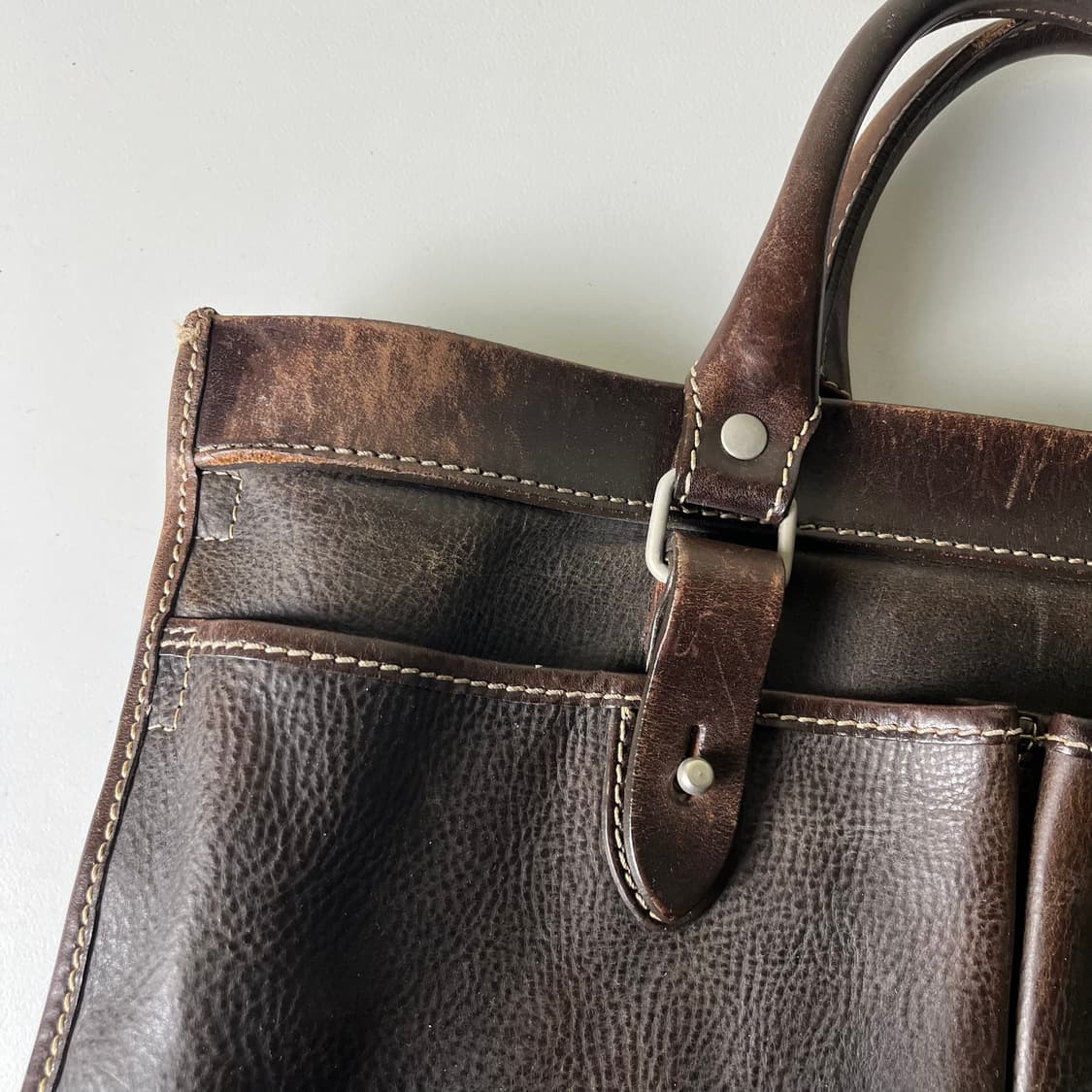 [STEFANO MANO] 스테파노마노 레더 서류 토트백 상품이미지3