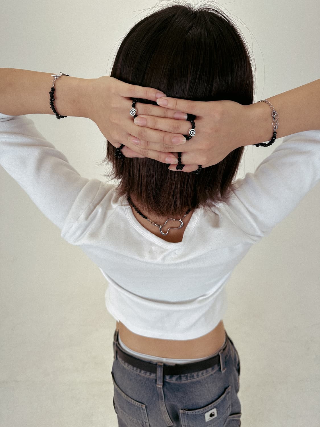 Handmade ring (black olive ring 02 ) 상품이미지5