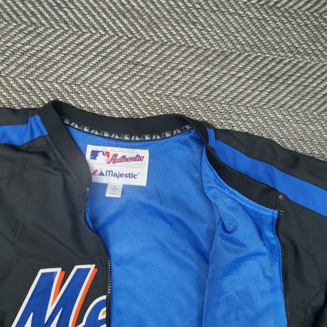 마제스틱 뉴욕메츠 간절기 집업자켓 남자105 상품이미지8