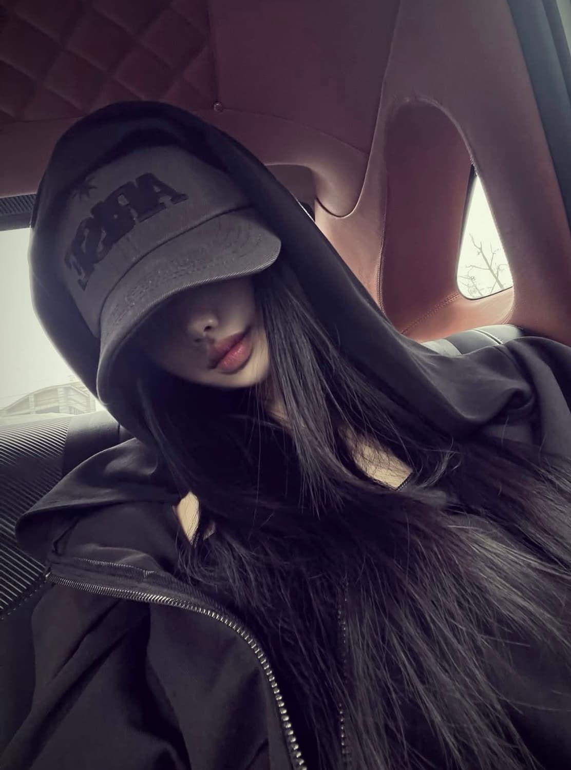 Ar:cy STAR WASHED BALL CAP [BLACK]  상품이미지1