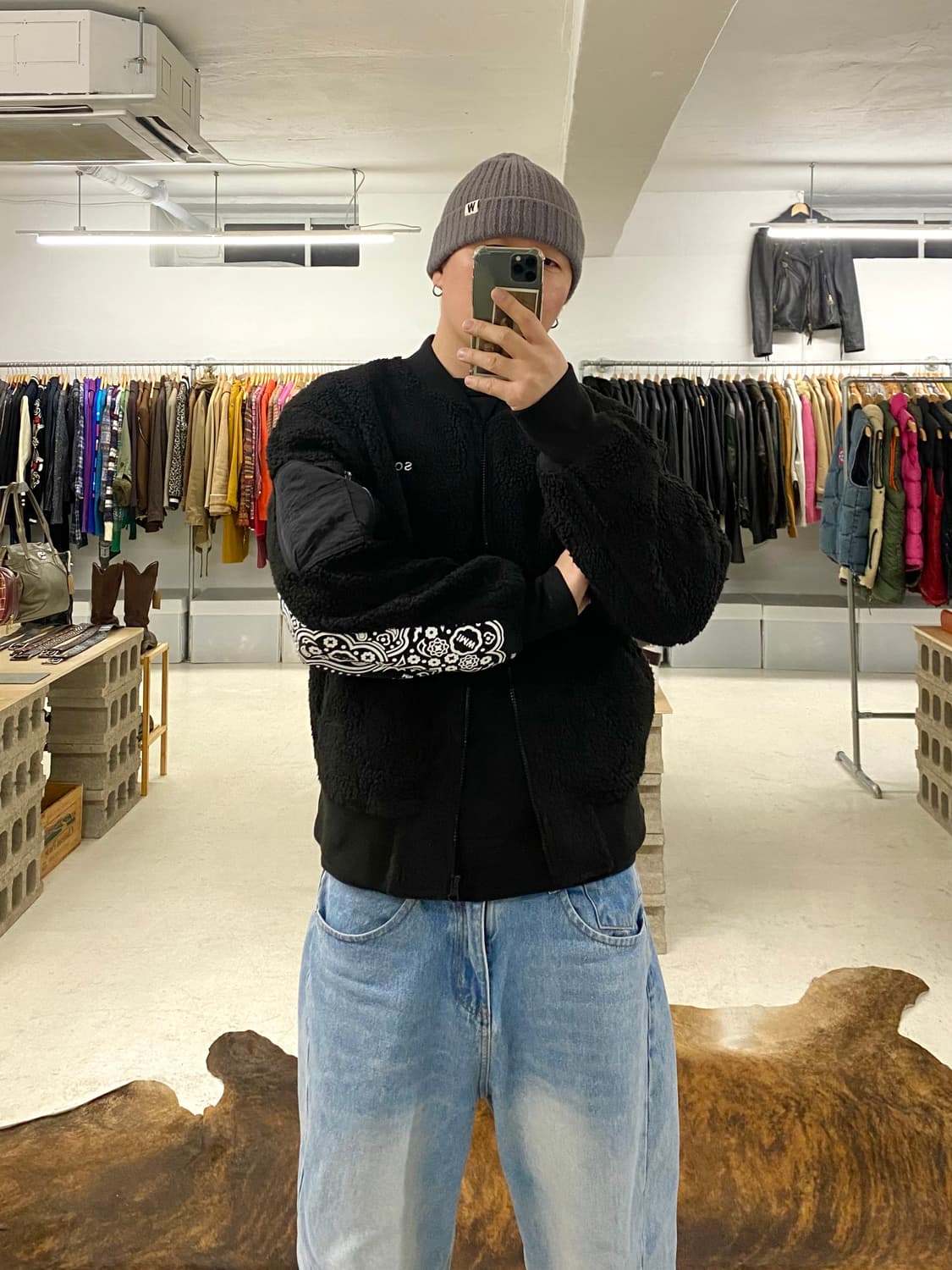 SOPHNET x GU fleece jacket 소프넷 지유 플리스 자켓 상품이미지9