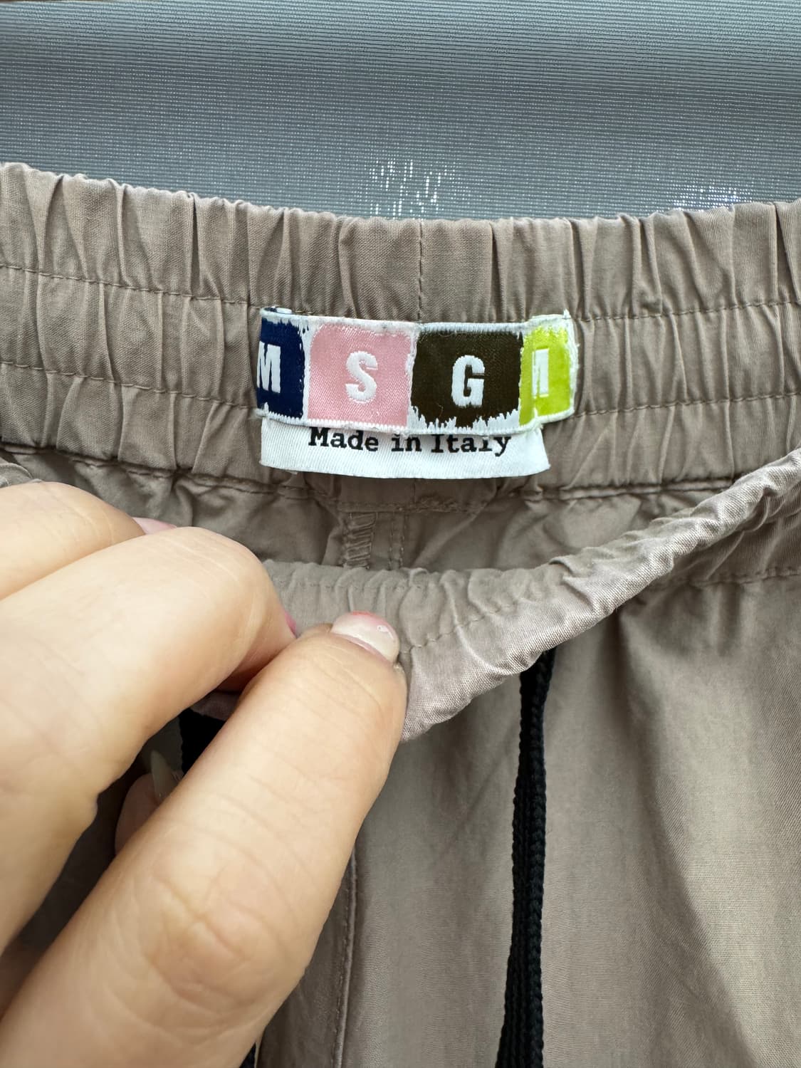 MSGM 밴딩 웨이스트 팬츠 상품이미지3