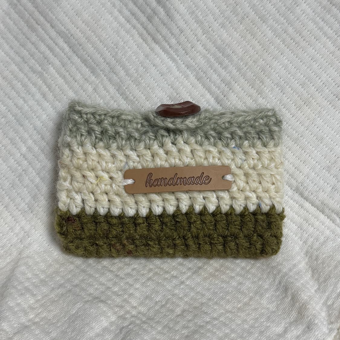 [핸드메이드] 입체 토마토 뜨개 카드지갑 상품이미지2