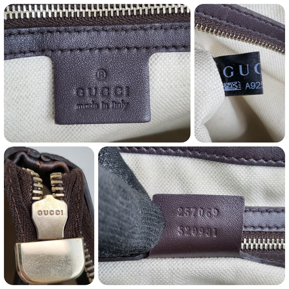 정품 구찌 시마 레더 러블리 하트 인터로킹 토트백 상품이미지9