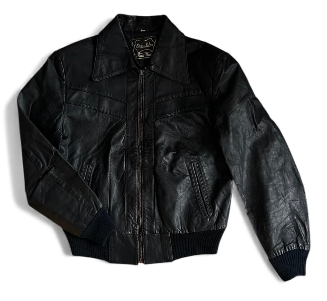 에디슬리먼st 빈티지 레더자켓 상품이미지1