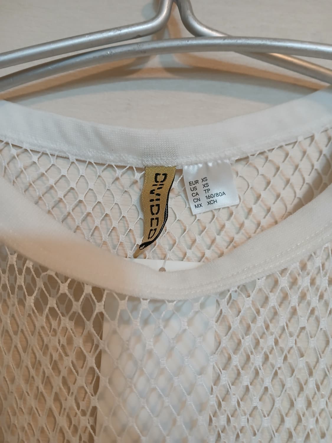 새상품 H&M 에이치엠 화이트 메쉬 시수루 레이스 롱 원피스 드레스 홀복 상품이미지4