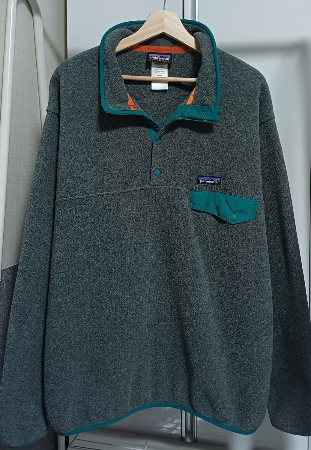 [L] 파타고니아 신칠라 스냅티 샤이아라보프 리젠 그린 상품이미지1